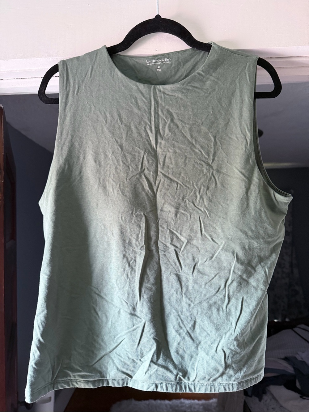NWOT Abercrombie & Fitch Light Sage Green Sleeveless Tank